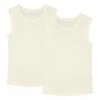 Cheap 😍 Organic Cotton Tank Tops - Set of 2 Off white Gray Label Fashion Children 💯