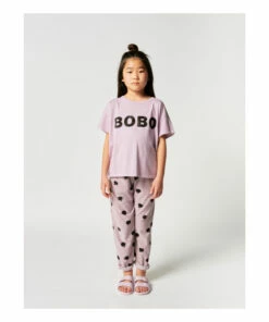Discount 😍 Organic Cotton Terry Cloth Apple Joggers - Iconic Collection - Mauve Bobo Choses Fashion Children 🎉 -Outlet Kids' Fashion Store organic cotton terry cloth apple joggers iconic collection organic cotton terry cloth apple joggers iconic collection mauve bobo choses fashion children 2