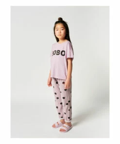 Discount 😍 Organic Cotton Terry Cloth Apple Joggers - Iconic Collection - Mauve Bobo Choses Fashion Children 🎉 -Outlet Kids' Fashion Store organic cotton terry cloth apple joggers iconic collection organic cotton terry cloth apple joggers iconic collection mauve bobo choses fashion children 3