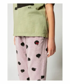 Discount 😍 Organic Cotton Terry Cloth Apple Joggers - Iconic Collection - Mauve Bobo Choses Fashion Children 🎉 -Outlet Kids' Fashion Store organic cotton terry cloth apple joggers iconic collection organic cotton terry cloth apple joggers iconic collection mauve bobo choses fashion children 4