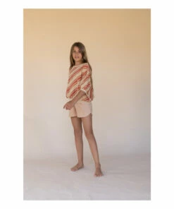 Deals ⭐ Organic Cotton Terry Cloth Shorts Beige Longlivethequeen Fashion Teen, Children ⌛ -Outlet Kids' Fashion Store organic cotton terry cloth shorts beige longlivethequeen fashion teen children 2