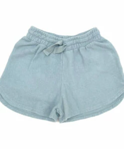 Buy 👏 Organic Cotton Terry Cloth Shorts Blue Longlivethequeen Fashion Teen, Children ⭐