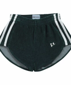 Discount ✨ Organic Cotton Terry Cloth Shorts Dark green Bobo Choses Fashion Children 🧨