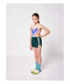 Discount ✨ Organic Cotton Terry Cloth Shorts Dark green Bobo Choses Fashion Children 🧨 -Outlet Kids' Fashion Store organic cotton terry cloth shorts dark green bobo choses fashion children 3
