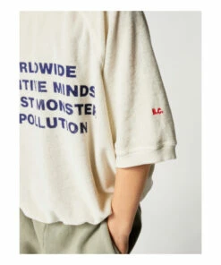 Flash Sale ✔️ Organic Cotton Terry Cloth Sweatshirt - Iconic Collection - Ecru Bobo Choses Fashion Children ✔️ -Outlet Kids' Fashion Store organic cotton terry cloth sweatshirt iconic collection organic cotton terry cloth sweatshirt iconic collection ecru bobo choses fashion children 5