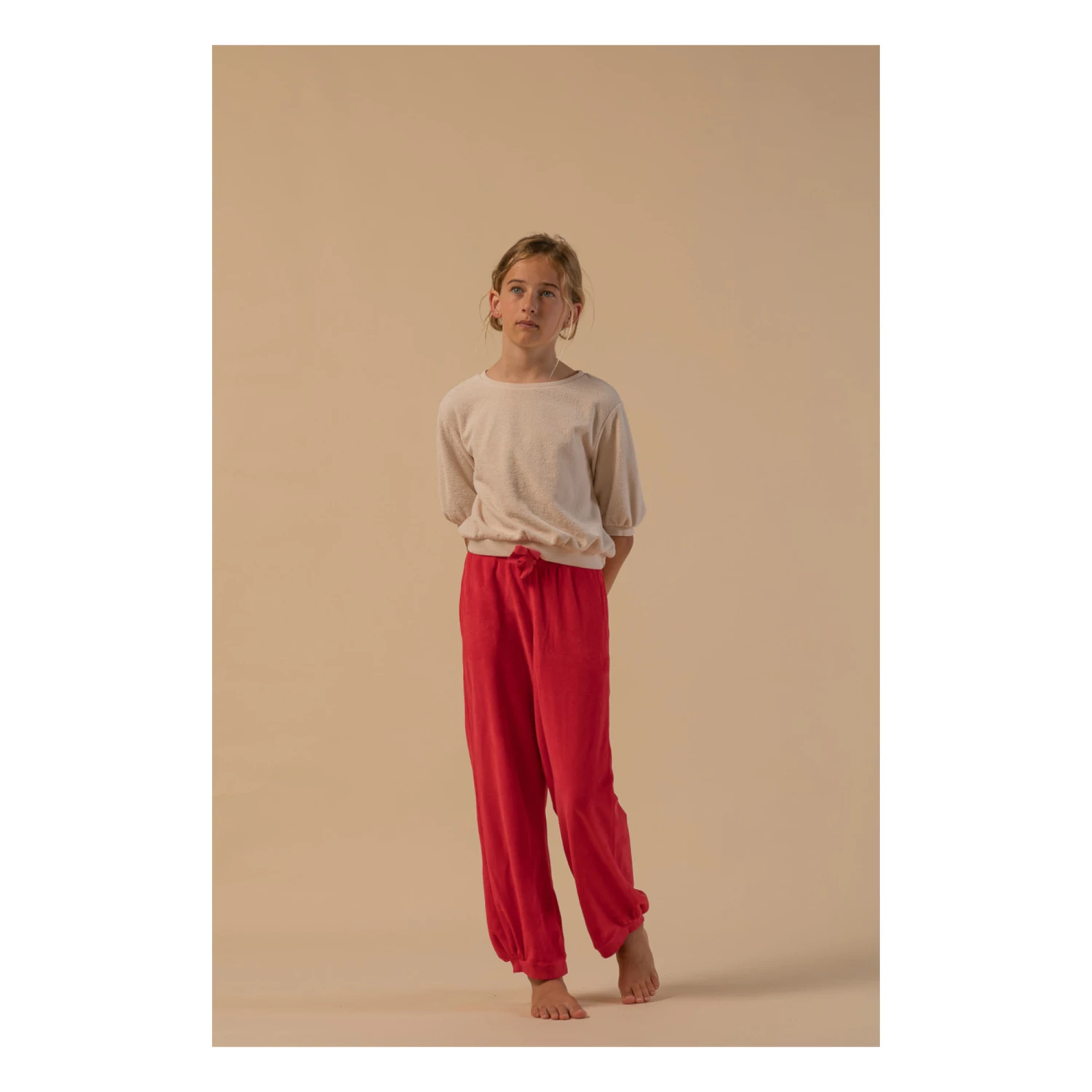 Outlet ๐ฏ Organic Cotton Terry Cloth Sweatshirt White Longlivethequeen Fashion Teen, Children ๐งจ 3 Outlet ๐ฏ Organic Cotton Terry Cloth Sweatshirt White Longlivethequeen Fashion Teen, Children ๐งจ - Image 3