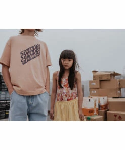 Top 10 🧨 Organic Cotton Things T-shirt Peach Repose AMS Fashion Teen, Children ✨ -Outlet Kids' Fashion Store organic cotton things t shirt peach repose ams fashion teen children 3