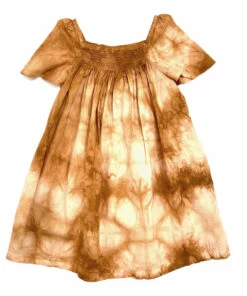 Brand new 🎉 Organic Cotton Tie-Dye 👗 Dress Camel Longlivethequeen Fashion Teen, Children 😀