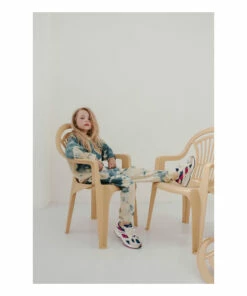 Promo ⌛ Organic Cotton Tie-Dye Joggers Blue Repose AMS Fashion Teen, Children 🌟 -Outlet Kids' Fashion Store organic cotton tie dye joggers blue repose ams fashion teen children 2