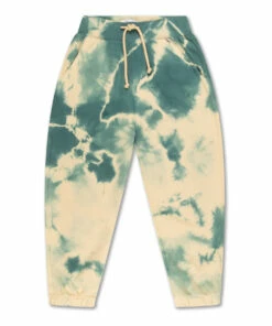 Promo ⌛ Organic Cotton Tie-Dye Joggers Blue Repose AMS Fashion Teen, Children 🌟