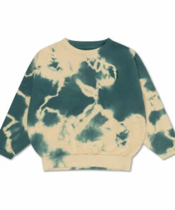 Budget ⌛ Organic Cotton Tie-Dye Jumper Blue Repose AMS Fashion Teen, Children 🔔