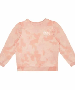 Cheap 👏 Organic Cotton Tie-Dye Sweatshirt Pale pink the new society Fashion Teen, Children 🤩