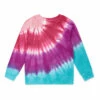 Cheap 🌟 Organic Cotton Tie-Dye Sweatshirt Pink Bonton Fashion Children ⭐