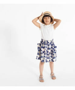 Best Pirce ⭐ Organic Cotton Tilia T-shirt Ecru Bonton Fashion Children ✨ -Outlet Kids' Fashion Store organic cotton tilia t shirt ecru bonton fashion children 1