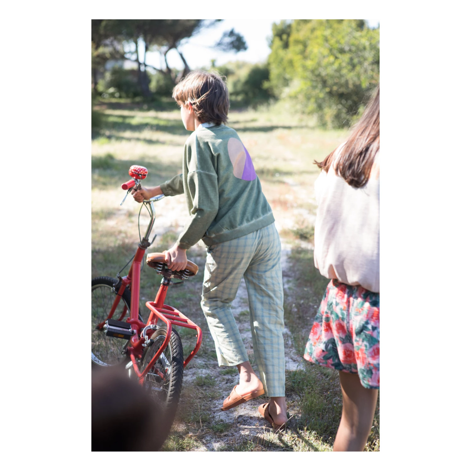 Cheapest ๐ Organic Cotton Trousers Green Piupiuchick Fashion Teen, Children ๐ฅ 2 Cheapest ๐ Organic Cotton Trousers Green Piupiuchick Fashion Teen, Children ๐ฅ - Image 2