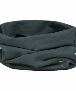 New 🤩 Organic Cotton Tube Scarf Grey blue Gray Label Fashion Children 🧨