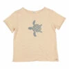 Cheap 🔔 Organic Cotton Turtle T-shirt Beige Búho Fashion Children ✨