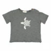 Discount 🎁 Organic Cotton Turtle T-shirt Grey Búho Fashion Baby, Children ⭐