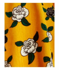 Promo 😍 Organic Cotton Velour Flower 👗 Dress Yellow Mini Rodini Fashion Baby, Children 🤩 -Outlet Kids' Fashion Store organic cotton velour flower dress yellow mini rodini fashion baby children 2
