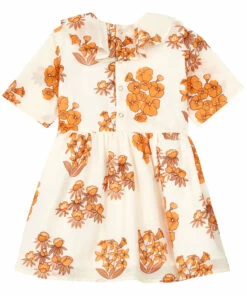 Cheapest 🔔 Organic Cotton Woven 👗 Dress Beige Mini Rodini Fashion Baby, Children 🌟 -Outlet Kids' Fashion Store organic cotton woven dress beige mini rodini fashion baby children 2