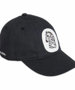 Outlet 🎁 Organic Cotton Zebra Cap Black Mini Rodini Fashion Baby, Children 👏
