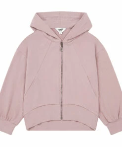 Wholesale 👏 Solar Organic Cotton Zip-Up Hoodie Lilas Hundred Pieces Fashion Teen, Children 👏