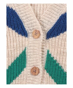 Cheap ✔️ Organic CottonStriped Cardigan Beige Bobo Choses Fashion Children 🎁 -Outlet Kids' Fashion Store organic cottonstriped cardigan beige bobo choses fashion children 7