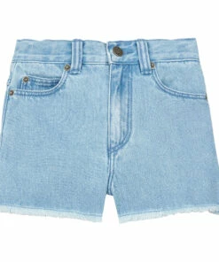 New ✨ Organic Denim Shorts Denim bleached Hundred Pieces Fashion Teen, Children ✔️