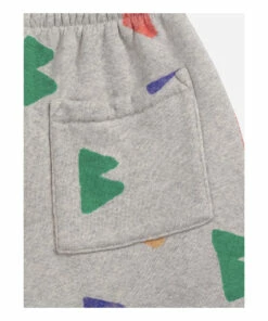 Best Sale 🤩 Organic Fleece Bermuda Shorts Heather grey Bobo Choses Fashion Children 🎁 -Outlet Kids' Fashion Store organic fleece bermuda shorts heather grey bobo choses fashion children 4