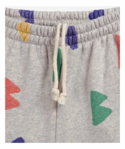 Best Sale 🤩 Organic Fleece Bermuda Shorts Heather grey Bobo Choses Fashion Children 🎁 -Outlet Kids' Fashion Store organic fleece bermuda shorts heather grey bobo choses fashion children 5