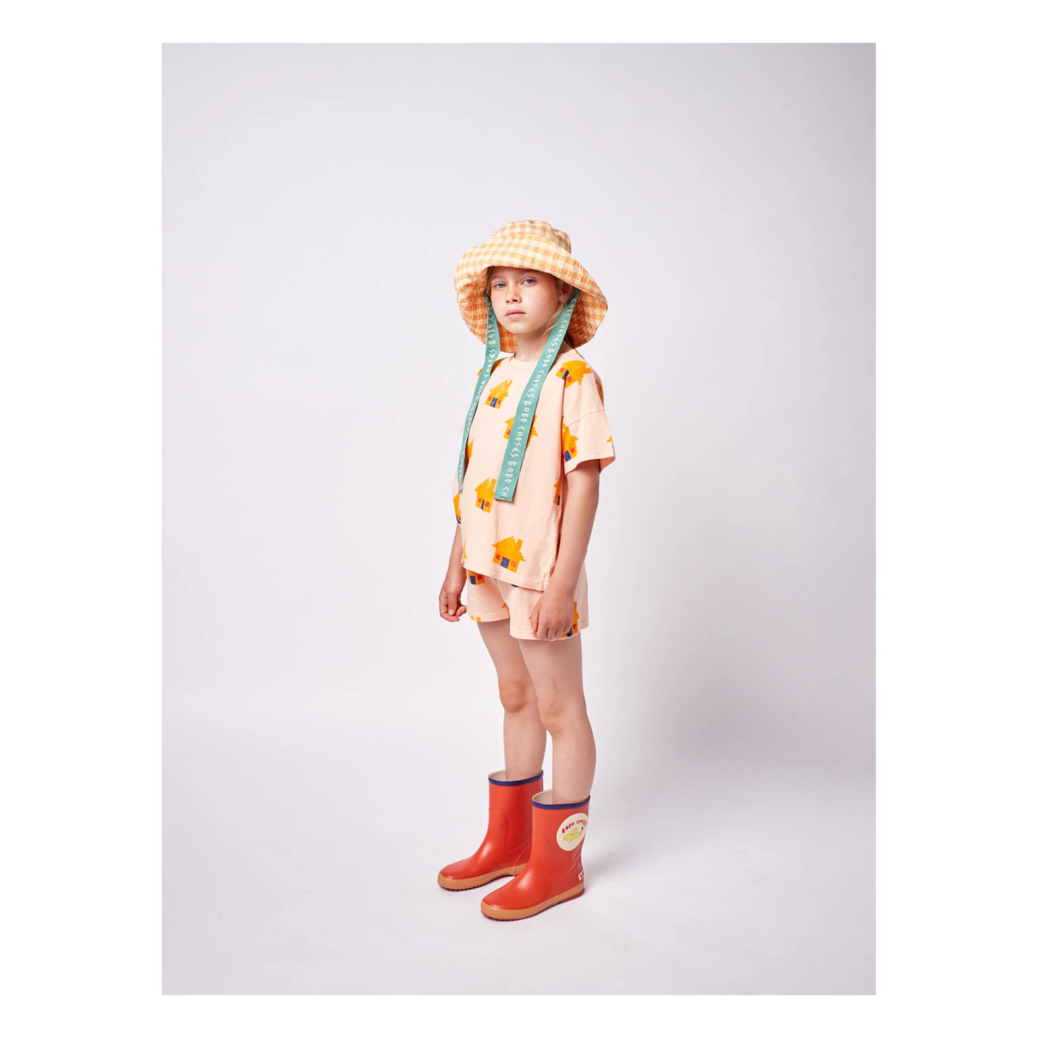Best Sale 🎁 Organic Jersey House Shorts Peach Bobo Choses Fashion Children ❤️ 3 Best Sale 🎁 Organic Jersey House Shorts Peach Bobo Choses Fashion Children ❤️ - Image 3