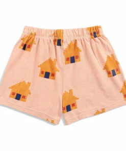 Best Sale 🎁 Organic Jersey House Shorts Peach Bobo Choses Fashion Children ❤️