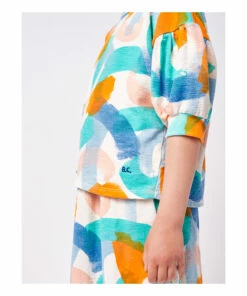 Wholesale 🔔 Organic Lightweight Fleece Midi Skirt Ecru Bobo Choses Fashion Children ⌛ -Outlet Kids' Fashion Store organic lightweight fleece midi skirt ecru bobo choses fashion children 2