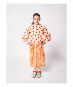 Cheap 🛒 Organic Terry Cloth Ladybird Sweatshirt Peach Bobo Choses Fashion Children 🎉 -Outlet Kids' Fashion Store organic terry cloth ladybird sweatshirt peach bobo choses fashion children 1