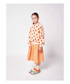 Cheap 🛒 Organic Terry Cloth Ladybird Sweatshirt Peach Bobo Choses Fashion Children 🎉 -Outlet Kids' Fashion Store organic terry cloth ladybird sweatshirt peach bobo choses fashion children 2