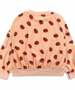 Cheap 🛒 Organic Terry Cloth Ladybird Sweatshirt Peach Bobo Choses Fashion Children 🎉 -Outlet Kids' Fashion Store organic terry cloth ladybird sweatshirt peach bobo choses fashion children 5