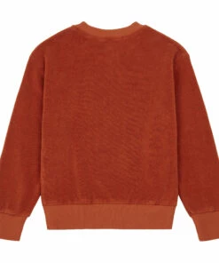 Deals 😍 Organic Terry Cloth Sweatshirt Orange Hundred Pieces Fashion Teen, Children 🛒 -Outlet Kids' Fashion Store organic terry cloth sweatshirtorganic terry cloth sweatshirt orange hundred pieces fashion teen children 1