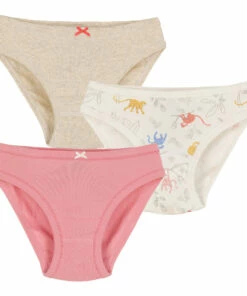 Wholesale ✨ Ouistiti Organic Cotton Briefs - Set of 3 White Petit Bateau Fashion Children 🌟