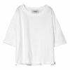 Hot Sale 😍 Oversized Crop Organic Cotton T-shirt White Finger in the nose Fashion Children 🤩