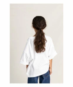 Hot Sale 😍 Oversized Crop Organic Cotton T-shirt White Finger in the nose Fashion Children 🤩 8 Hot Sale 😍 Oversized Crop Organic Cotton T-shirt White Finger in the nose Fashion Children 🤩 -Outlet Kids' Fashion Store oversized crop organic cotton t shirtoversized crop organic cotton t shirt white finger in the nose fashion children 3