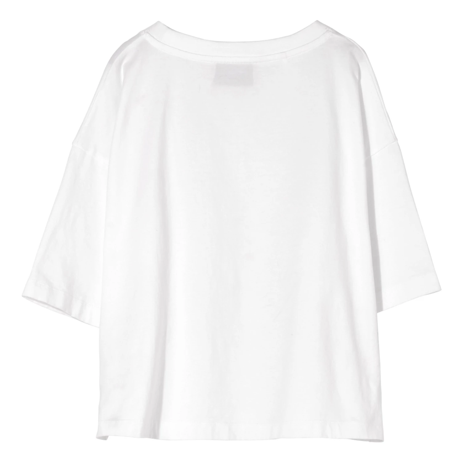 Hot Sale 😍 Oversized Crop Organic Cotton T-shirt White Finger in the nose Fashion Children 🤩 5 Hot Sale 😍 Oversized Crop Organic Cotton T-shirt White Finger in the nose Fashion Children 🤩 - Image 5