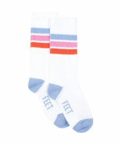 Discount 😀 Funky Stinky Feet 🧦 Socks - Set of 2 White Hundred Pieces Fashion Teen, Children 🛒 -Outlet Kids' Fashion Store pack 2 pairs of socks funky stinky feetfunky stinky feet socks set of 2 white hundred pieces fashion teen children 1