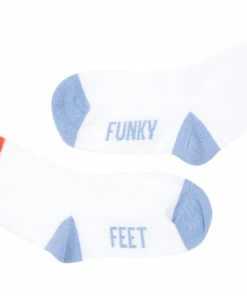 Discount 😀 Funky Stinky Feet 🧦 Socks - Set of 2 White Hundred Pieces Fashion Teen, Children 🛒 -Outlet Kids' Fashion Store pack 2 pairs of socks funky stinky feetfunky stinky feet socks set of 2 white hundred pieces fashion teen children 4
