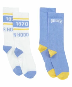 Top 10 👏 Outsider Brothers 🧦 Socks - Set of 2 White Hundred Pieces Fashion Teen, Children 🌟