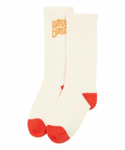 Deals ❤️ Wave Chaser 🧦 Socks - Set of 2 White Hundred Pieces Fashion Teen, Children 🧨 -Outlet Kids' Fashion Store pack 2 pairs of socks waves chaserwave chaser socks set of 2 white hundred pieces fashion teen children 4