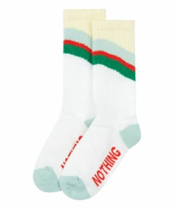 Deals ❤️ Wave Chaser 🧦 Socks - Set of 2 White Hundred Pieces Fashion Teen, Children 🧨 -Outlet Kids' Fashion Store pack 2 pairs of socks waves chaserwave chaser socks set of 2 white hundred pieces fashion teen children 5