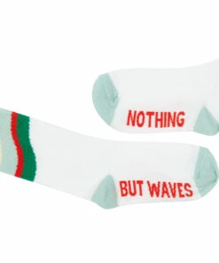 Deals ❤️ Wave Chaser 🧦 Socks - Set of 2 White Hundred Pieces Fashion Teen, Children 🧨 -Outlet Kids' Fashion Store pack 2 pairs of socks waves chaserwave chaser socks set of 2 white hundred pieces fashion teen children 6