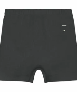 Brand new 👍 Pack of Two Organic Cotton Boxer Briefs - Capsule Homewear - Black Gray Label Fashion Children 🌟 -Outlet Kids' Fashion Store pack of two organic cotton boxer briefs capsule homewear black gray label fashion children 2