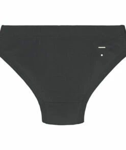 Hot Sale ❤️ Pack of Two Organic Cotton Briefs - Capsule Homewear - Black Gray Label Fashion Children ⭐ -Outlet Kids' Fashion Store pack of two organic cotton briefs capsule homewear black gray label fashion children 2