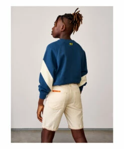 Best deal 😍 Padro Straight Leg Shorts Ecru Bellerose Fashion Teen, Children ⌛ -Outlet Kids' Fashion Store padro straight leg shorts ecru bellerose fashion teen children 5